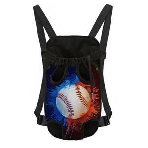 backpack with baseball design