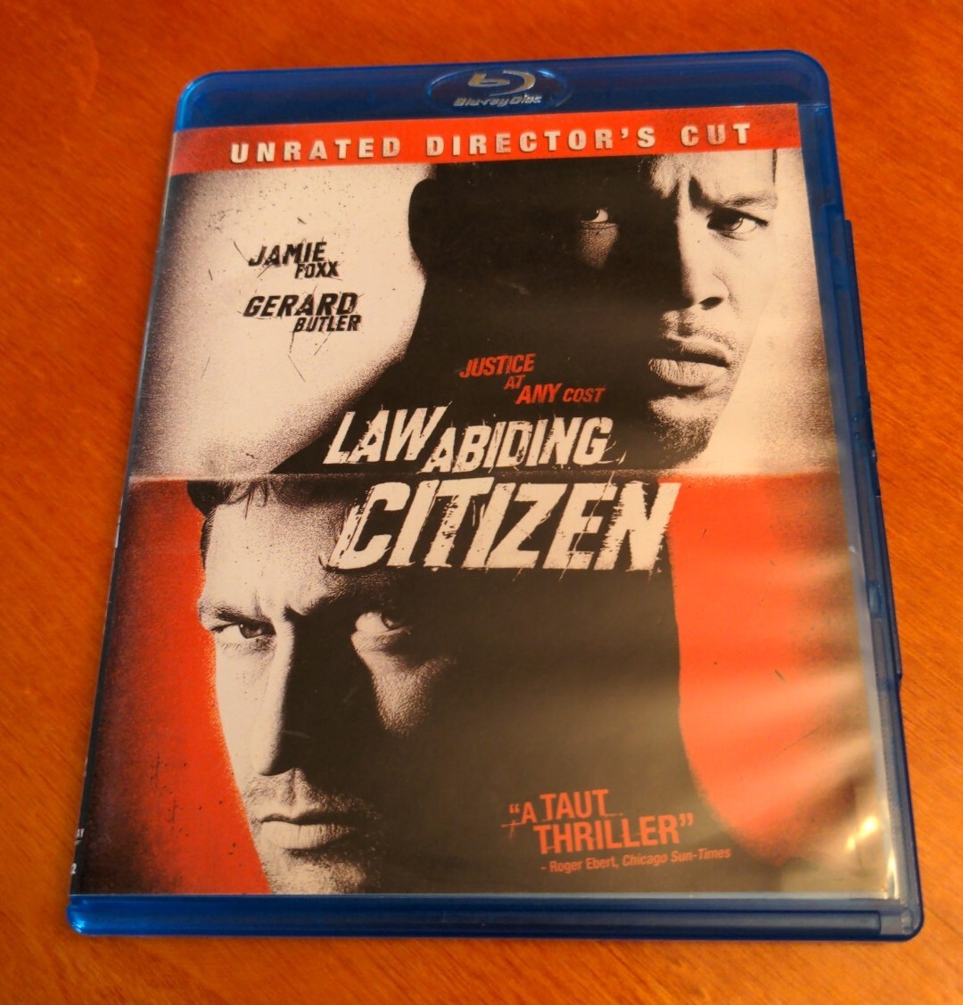 Law Abiding Citizen Blu-ray Jamie Foxx Gerard Butler Regina Hall