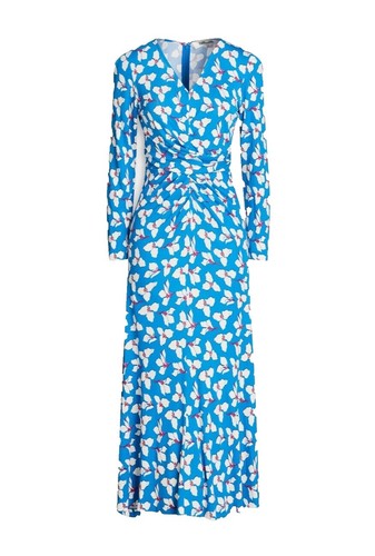 shona joy la lune ruched halter maxi dress lemon Shona Joy - La Lune Ruched Halter Maxi Dress - Midnight main image 1