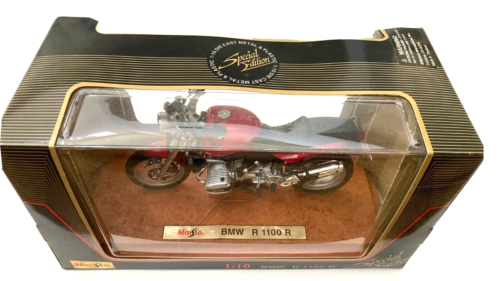 Maisto Die Cast Special Edition BMW R 1100 R 1:10 Motorcycle - Picture 4 of 5