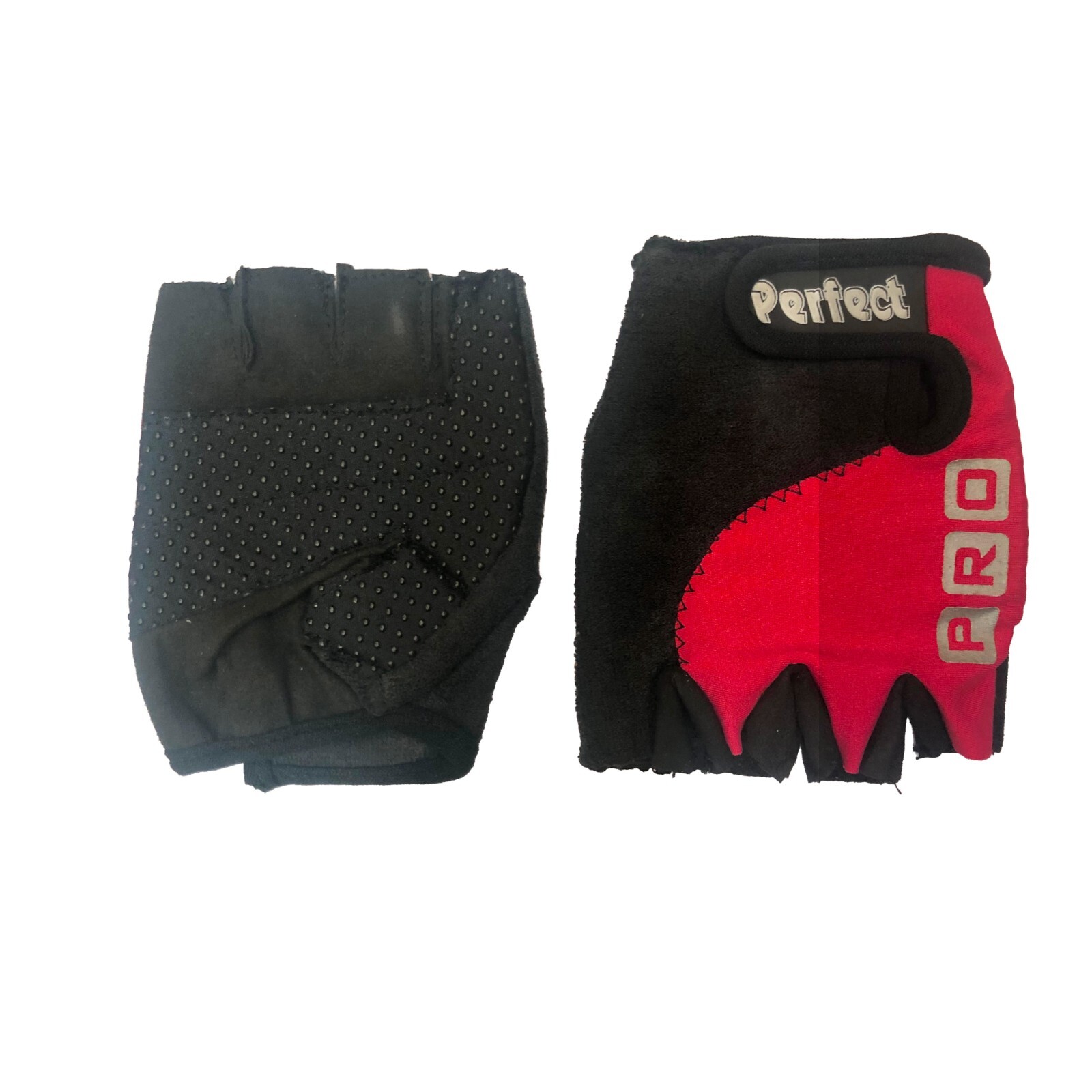 Guanti Ciclismo palestra small Pro' Bici Da Corsa MTB Spinning Resistenti Rosso