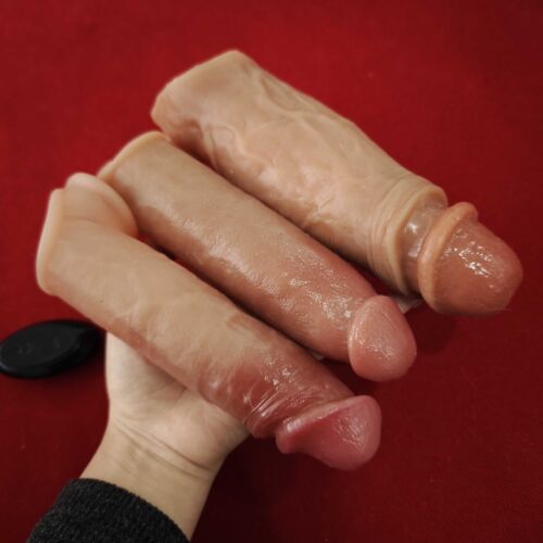 Silikon Penishülle,Penis Sleeve Penismanschetten Mit Realistisches Ausseh Dildo - Bild 4 von 60