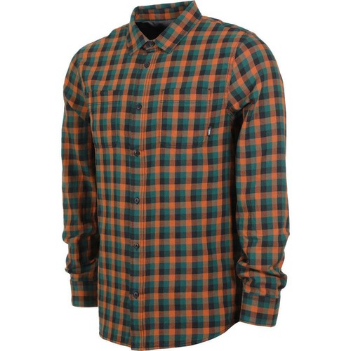 Alameda II Button Shirt Plaid Pocket 