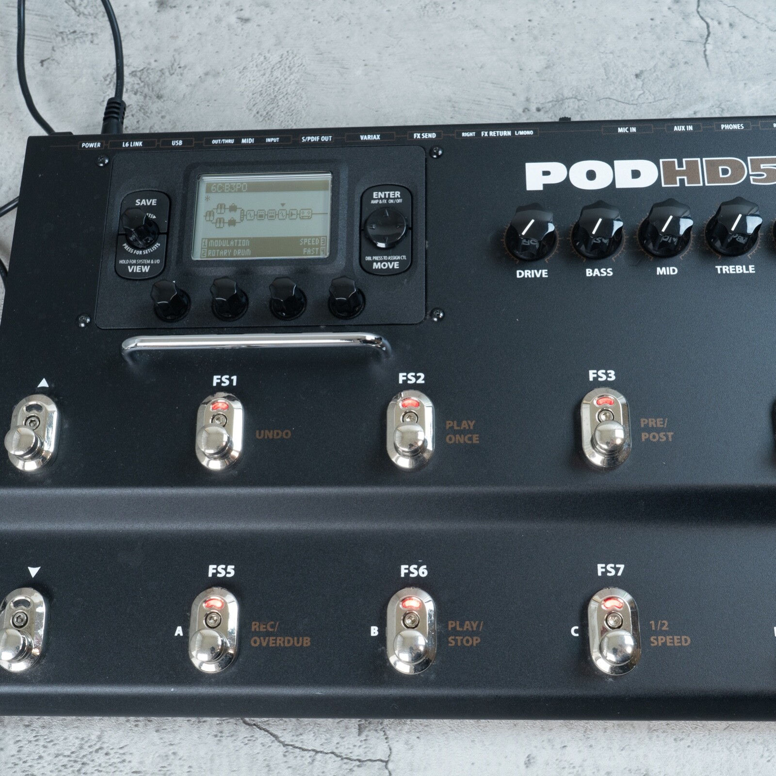 Line 6 POD HD500 Guitar MultiEffects Processor for sale online eBay