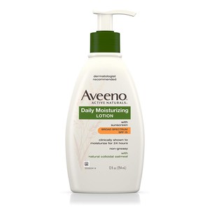 Aveeno Daily Moisturizing Body Lotion With Spf 15 12 Fl Oz Ebay