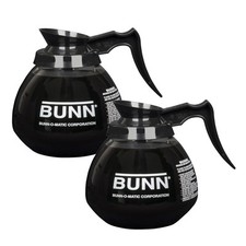 Two 3 Pint Glass Filter Coffee Jugs Bravilor Replacement Pour Serve Machine 2