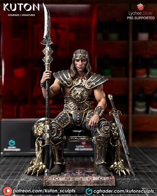 Conan (1) Unpainted - 1/12 Large scale resin model kits KF