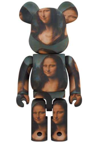 BE@RBRICK Bearbrick LEONARD DE VINCI Mona Lisa 1000％ MEDICOM TOY