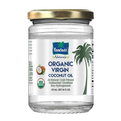 Aceite De Coco Organico Extra Virgen Para Cabello Piel Comestible Natural Virgin