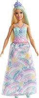 Barbie FXT14 - Dreamtopia Prinzessin Puppe Mit Blonden Haaren Und Regenbogen Out