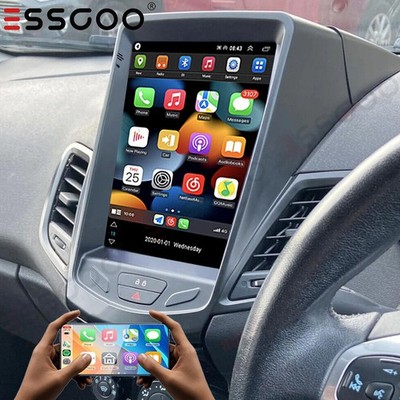 4+64GB 9.7'' Car Stereo Radio GPS For Ford Fiesta 2009-2014 WiFi Apple CarPlay BT