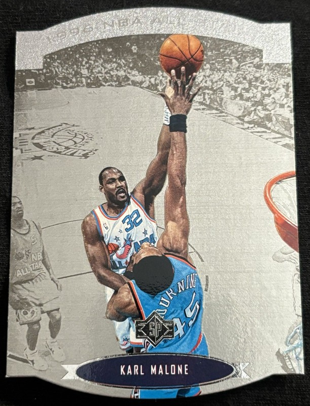1996 Upper Deck SP Silver All-Star HOF Karl Malone 