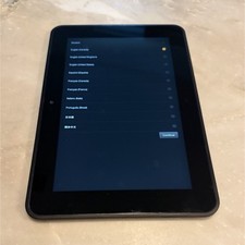 Amazon Kindle Fire HD 7 2nd Gen 16GB Wi-Fi Black Tablet Tested Working