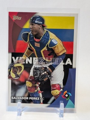 2023 Topps WBC Global Stars Salvador Perez   41 Team Venezuela - FREE SHIPPING