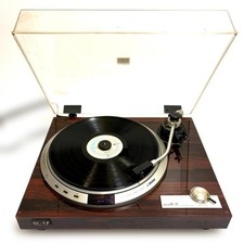 Victor QL-A7 Stereo Record Player Brown Turntable Direct Drive JVC Pre-owned