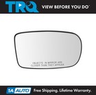 TRQ Exterior Mirror Glass Power Manual Folding Passenger Side for Dodge Charger