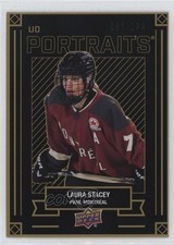 2024 Upper Deck PWHL 1st Edition UD Portraits Gold 89/299 Laura Stacey #P-1 10ik