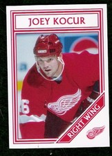 JOEY KOCUR DETROIT RED WINGS CUSTOM MADE HOCKEY FRIDGE MAGNET!!