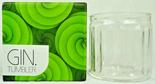 GIN TUMBLER GLASS, BOXED GIFT PARTY CHRISTMAS