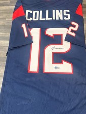Nico Collins Signed Jersey Autograph Auto Football NFL Texans BAS Beckett