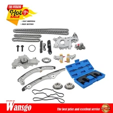 For Mazda CX-9 Lincoln Mercury 2008-2009 Timing Chain w/Tools Water+Oil Pump