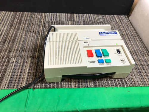 Califone Cardmaster Magnetic Card Reader Series 2000 Model 2020 *