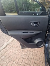 Nissan Qashqai J10 Facelift 2010-2013 Rear Passenger Side Door Card NSR Black