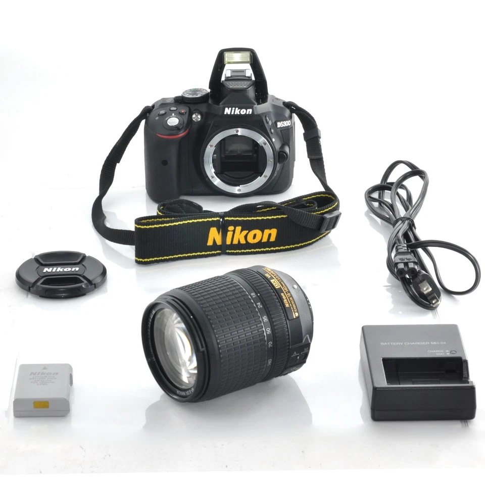 Nikon D5300 Camera + AF-S 18-140mm G VR Lens from Japan [Near Mint: SC685] - Image 2 of 4