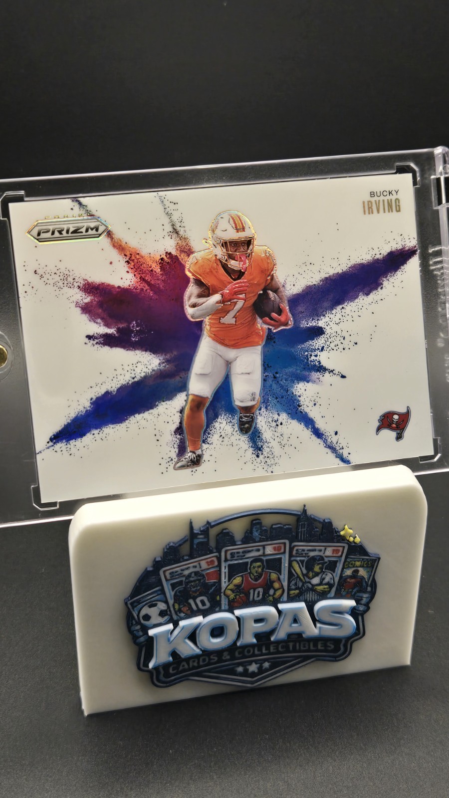2025 Panini Prizm Color Blast SSP Case Hit - Bucky Irving #29 TB Buccaneers
