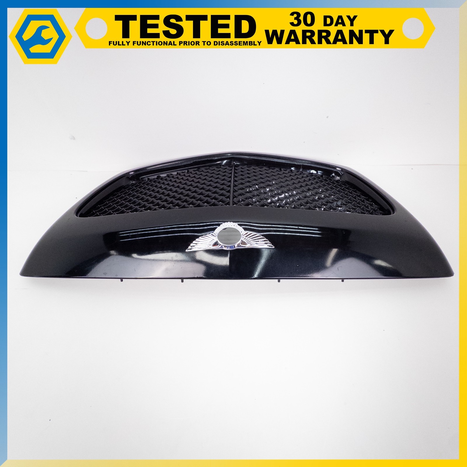 03-08 BENTLEY CONTINENTAL GT FRONT HOOD RADIATOR GRILLE BLACK OEM