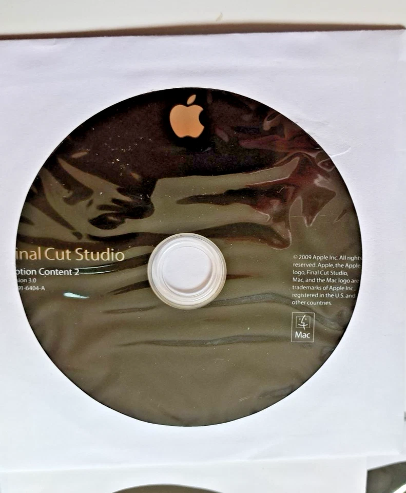Used Apple MB643Z/A HD Audio Video Editing Final Cut Studio 3 Upgrade - Box Set - Image 4 of 4
