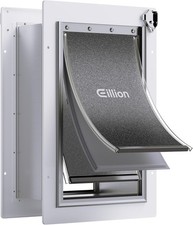 Pet Door for Wall Dog Door for Wall, 3-Flap Doggie Door for Walls with Insulatio