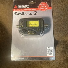 Triplett 3275 SatAlign&trade; 2 Digital Satellite Signal Strength Meter with Tone