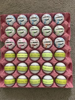 Taylormade Tour Response Stripe Golf Balls & Taylormade SpeedSoft