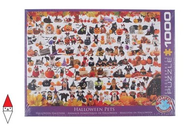 EUROGRAPHICS HALLOWEEN HALLOWEEN PETS THEMENPUZZLE 1000 TEILE