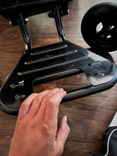Fold And Travel Lightweight Foldable Electric Wheelchair.
