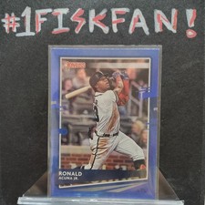 Ronald Acuña Jr - 2020 Panini Donruss - #170 Holo Blue MINT 💥 FREE SHIPPING 