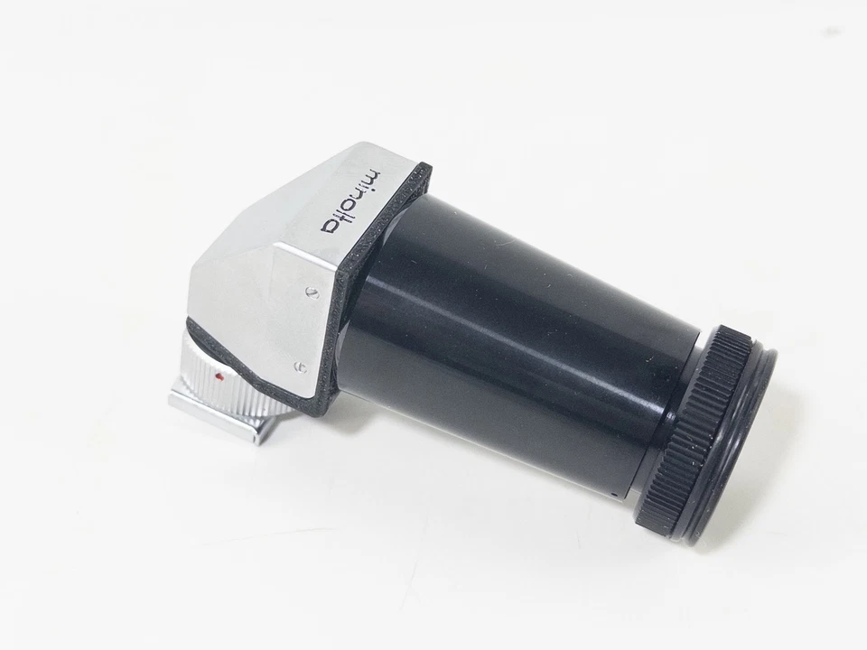 Buscador de ángulo recto Minolta visor V para cuerpos de cámara serie SR y X con estuche Foto 4 de 4