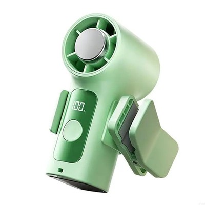 Portable Handheld Fan 6 Speed Mini Cooling Desk Fan Quiet Handheld Fan with Digi