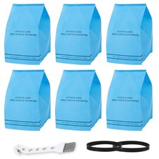 6 Pack Wet Dry Vac Filter Bags Fit for Stinger 2.5 to 5 Gallon Wet Dry Vacuum...