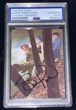 Bernie Wrightson MACABRE Horror DC Comics HOF Firmato Rookie Card (RC) Auto PSA