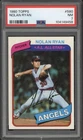 1980 Topps Nolan Ryan #580 PSA 7 Near Mint HOF California Angels