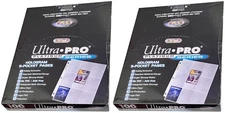 200 Ultra PRO Platinum 9-Pocket Card Pages Sheets Protectors Box 81320 baseball