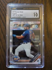 2019 Bowman Chrome Prospects Tim Tebow #BCP-156 Gem 10