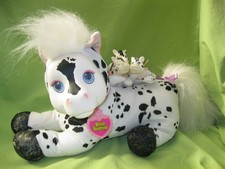 Hasbro 8808 VINTAGE 1992 Plush PONY SURPRISE Black White HORSE MOM 3 Babies