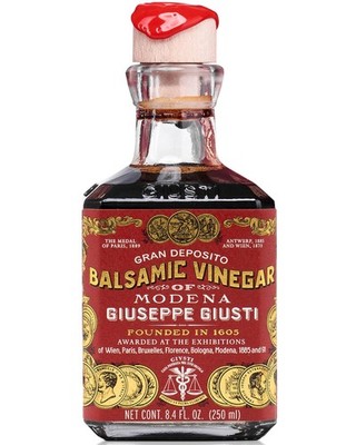 Giusti Italian 8.45 Fl Oz (Pack of 1), Balsamic Vinegar Modena Black 