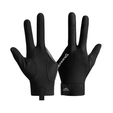 Pool Glove Left Hand, Billiard Pool Gloves for Left Hand 3 Finger, Snooker Cu...