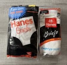 VTG 1996 HANES Pack Of 10 x2 Classic Briefs Men's Size 38 Briefs Underwear USA