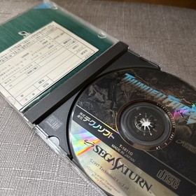 Technosoft Thunder Force V Sega Saturn Shooter Excellent JAPAN