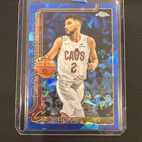 2025 Topps Chrome Sapphire Basketball Ty Jerome #4